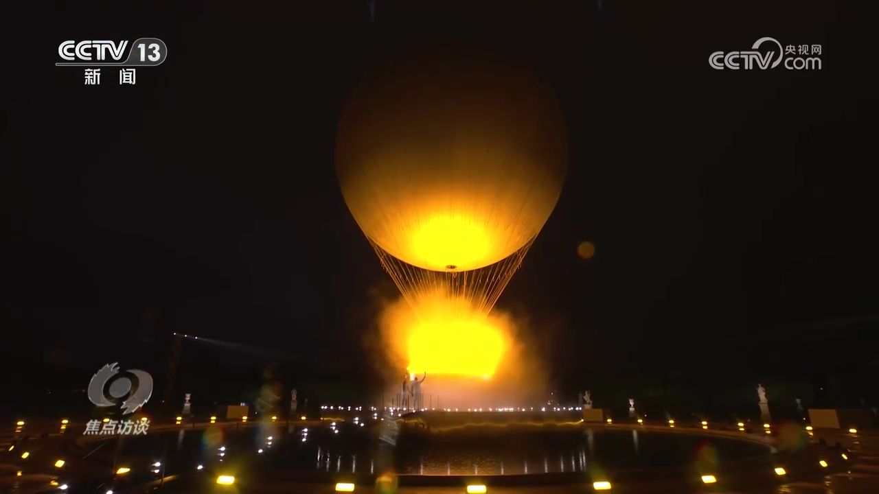 中国红闪耀塞纳河 巴黎奥运见证中国制造崛起