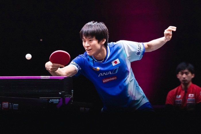 松岛辉空携手张本智和挑战中国军团 争夺世锦赛
